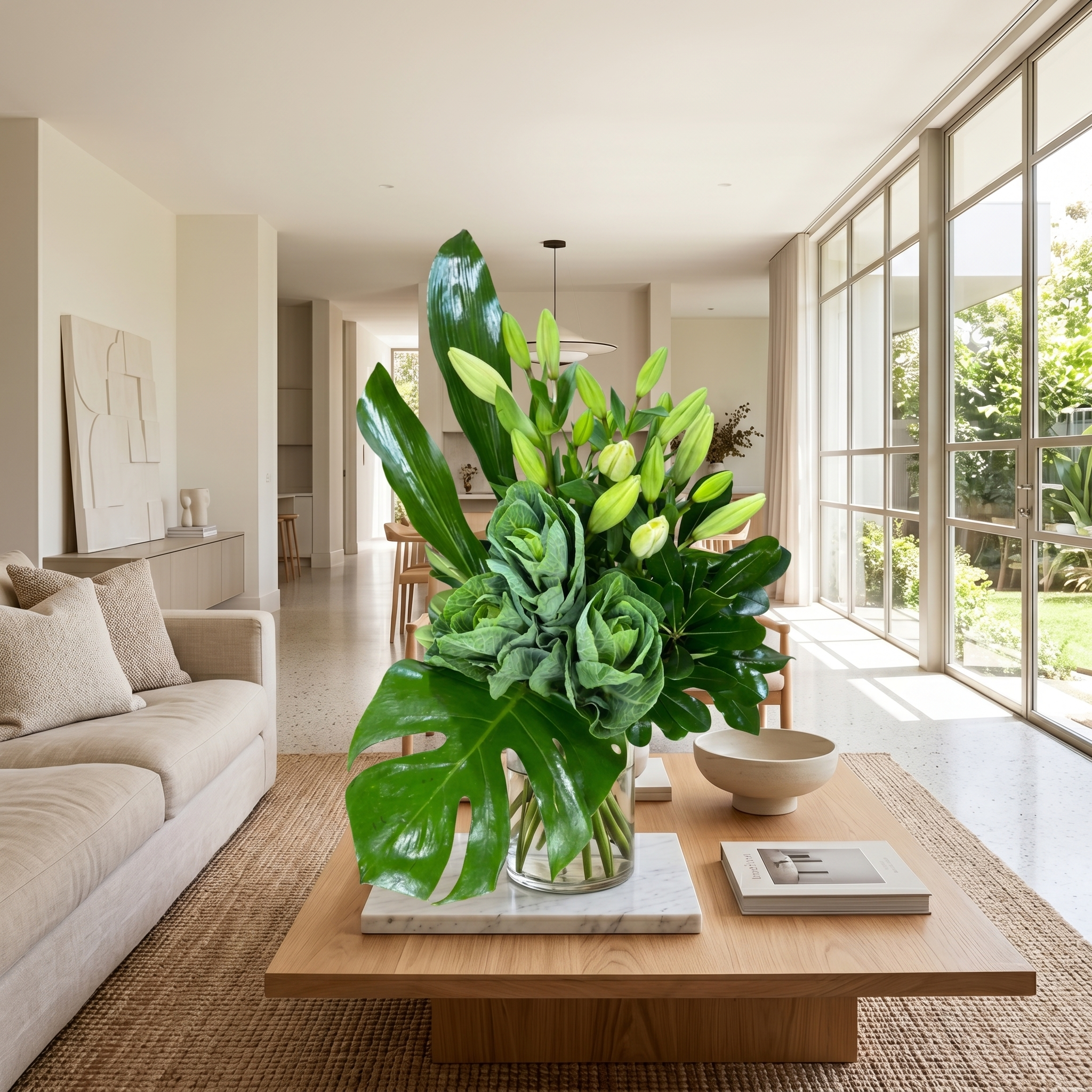 Arreglo de verde karya